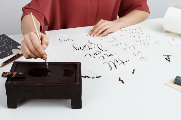 Как научиться писать каллиграфическим почерком ручкой